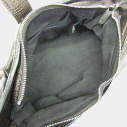 Pre Owned Louis Vuitton Mordore Mahina Leather Shoulder Bag