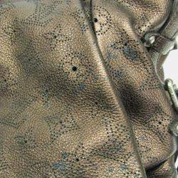 Pre Owned Louis Vuitton Mordore Mahina Leather Shoulder Bag