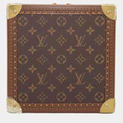 Louis Vuitton Green Monogram Jewelry Coffret Bag