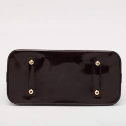 Louis Vuitton Amarante Monogram Vernis Alma GM Bag
