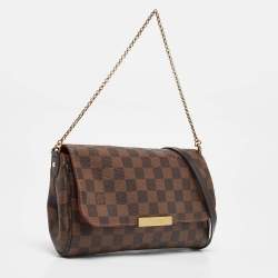 Louis Vuitton Damier Ebene Canvas Favorite MM Bag