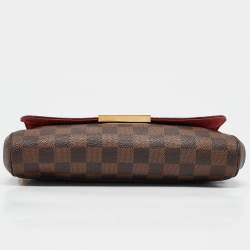 Louis Vuitton Damier Ebene Canvas Favorite MM Bag