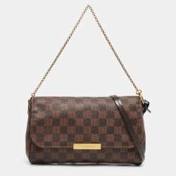Louis Vuitton Damier Ebene Canvas Favorite MM Bag