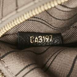 Louis Vuitton Black Monogram Empreinte Leather Sorbonne Backpack