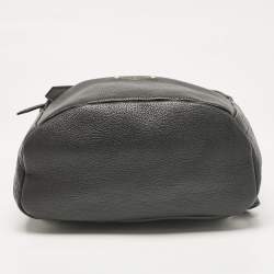 Louis Vuitton Black Monogram Empreinte Leather Sorbonne Backpack