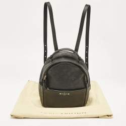 Louis Vuitton Black Monogram Empreinte Leather Sorbonne Backpack
