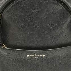Louis Vuitton Black Monogram Empreinte Leather Sorbonne Backpack