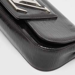 مملوكة مسبقًا Louis Vuitton Black Electric Epi Leather Sobe Clutch