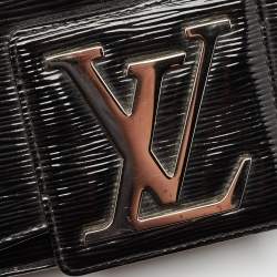مملوكة مسبقًا Louis Vuitton Black Electric Epi Leather Sobe Clutch