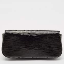 مملوكة مسبقًا Louis Vuitton Black Electric Epi Leather Sobe Clutch