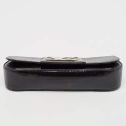 مملوكة مسبقًا Louis Vuitton Black Electric Epi Leather Sobe Clutch