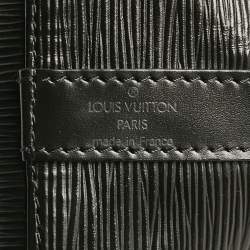 Pre Owned Louis Vuitton Black Epi Leather Petit Noe Bag