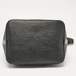 Pre Owned Louis Vuitton Black Epi Leather Petit Noe Bag