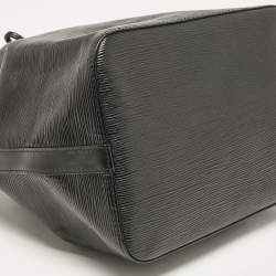 Pre Owned Louis Vuitton Black Epi Leather Petit Noe Bag