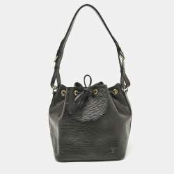 Pre Owned Louis Vuitton Black Epi Leather Petit Noe Bag