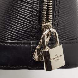 Pre Owned Louis Vuitton Black Epi Leather Alma BB Bag