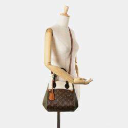 Louis Vuitton Brown Monogram Canvas Fold Tote PM