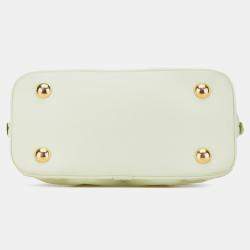 Louis Vuitton White Monogram Calfskin Bubblegram Alma BB