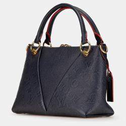 Louis Vuitton Dark Blue Monogram Empreinte Leather V BB Tote Bag