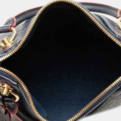 Louis Vuitton Dark Blue Monogram Empreinte Leather V BB Tote Bag