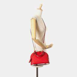 Louis Vuitton Red Monogram Vernis Leather Alma BB Shoulder Bag
