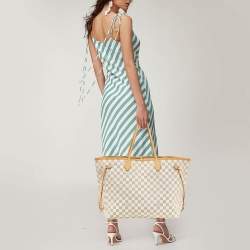 Louis Vuitton Damier Azur Canvas Neverfull GM Bag