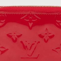 Louis Vuitton Rouge Grenadine Monogram Vernis Zippy Coin Purse