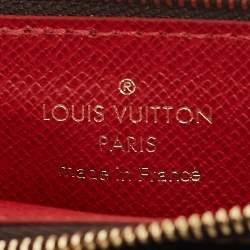 مملوكة مسبقًا محفظة بطاقات لوي فيتون ريكتو فيرسو كانفاس أسود مونوغرامي