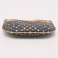 Pre Owned Louis Vuitton Black/Multicolor Canvas Plate Pochette