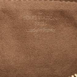 Pre Owned Louis Vuitton Black/Multicolor Canvas Plate Pochette