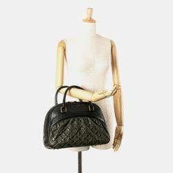 Louis Vuitton Black Green Monogram Mizi Vienna Shoulder Bag