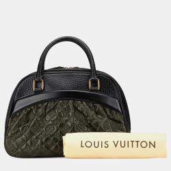 Louis Vuitton Black Green Monogram Mizi Vienna Shoulder Bag