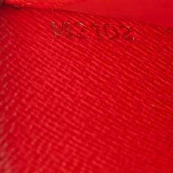 Louis Vuitton x Yayoi Kusama Red Pumpkin Dots Monogram Canvas Zippy Wallet