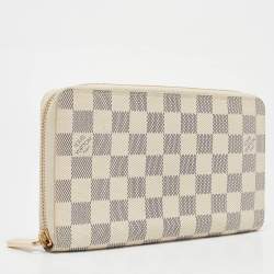 Louis Vuitton Damier Azur Canvas Zippy Organizer Wallet