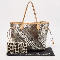 Louis Vuitton Monogram Kusama Waves Canvas Neverfull MM Bag