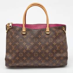 Louis Vuitton Amethyste Monogram Canvas Pallas MM Bag