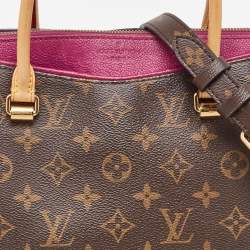 Louis Vuitton Amethyste Monogram Canvas Pallas MM Bag