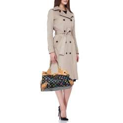 Louis Vuitton Black Multicolor Monogram Canvas Ursula Bag