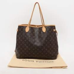 Louis Vuitton Monogram Canvas and Leather Neverfull GM Bag