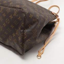 Louis Vuitton Monogram Canvas and Leather Neverfull GM Bag