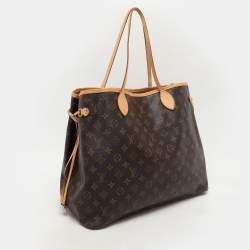 Louis Vuitton Monogram Canvas and Leather Neverfull GM Bag