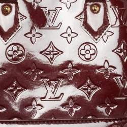 مملوكة مسبقًا Louis Vuitton Griotte Monogram Vernis Alma BB Bag