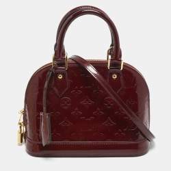 مملوكة مسبقًا Louis Vuitton Griotte Monogram Vernis Alma BB Bag