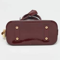 مملوكة مسبقًا Louis Vuitton Griotte Monogram Vernis Alma BB Bag