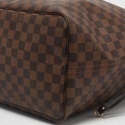 Pre Owned Louis Vuitton Damier Ebene Canvas Neverfull GM Bag
