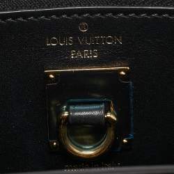 Pre Owned Louis Vuitton Green/Brown Leather City Steamer PM Bag