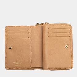 Louis Vuitton Camel Monogram Embossed Leather Coussin Lou Wallet