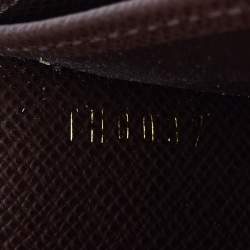 Louis Vuitton Brown Monogram Mini Lin Porte Tresor International Wallet 