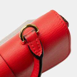 Louis Vuitton Brown Red Monogram Locky BB