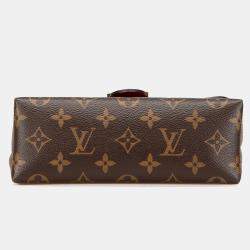 Louis Vuitton Brown Red Monogram Locky BB